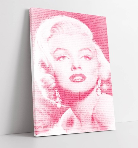 Marilyn monroe pink newspape - marilyn,