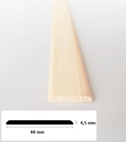 Pine flat trim - flat,
