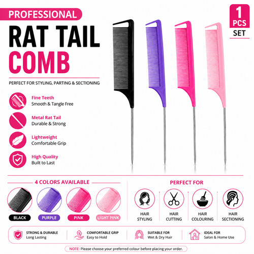 Stainless steel pointed tail - stainless,