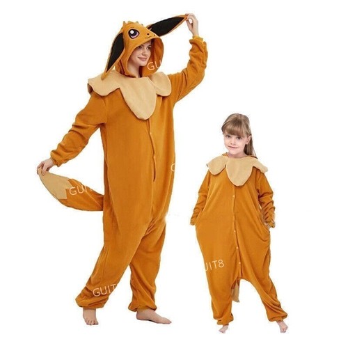 Adult kids eevee kigurumi - eevee,