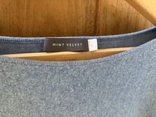 Mint Velvet Blue Jumper Size