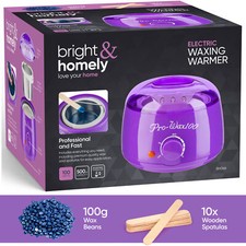 Wax Warmer Heater Pot Machine Waxing Hair Removal With Beans Depilatory Paraffin