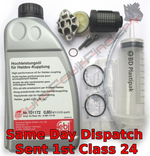 Haldex oil filter service - &,