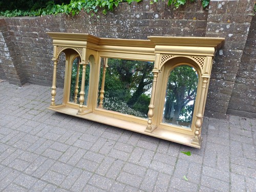 Enormous victorian gold over - gold,