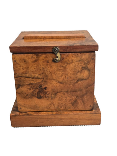 Antique walnut cigarette - antique,