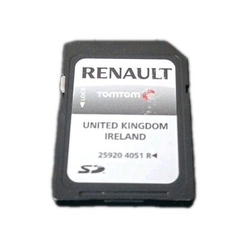 Renault sat nav card - sd,