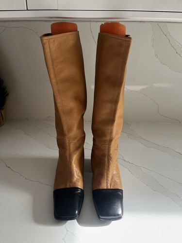 Chanel lambskin boots - lambskin,