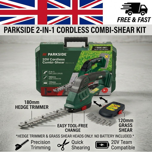 Parkside 20v cordless grass - 20v,
