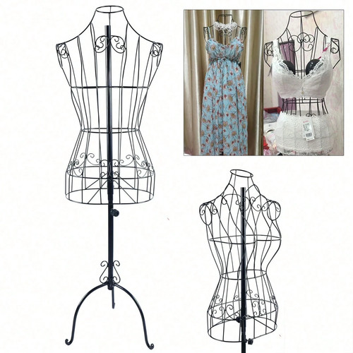 Half body dress form mannequin - half,