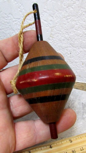 Wood fishing bobber style - wood,