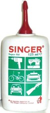 SINGER DOMESTIC SEWING MACHINE OIL 125ML, FREE P&P