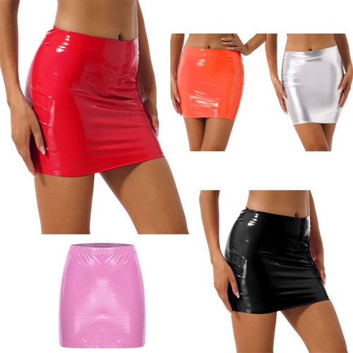 Women glossy pvc - glossy, mini