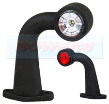 1x LED RED WHITE SIDE END MARKER LIGHT FOR IFOR WILLIAMS INDESPENSION TRAILERS