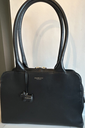Radley black leather shoulder - leather,