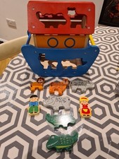 Wooden Noah's Ark And wooden
