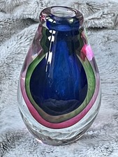 Vintage Murano Sommerso Triple