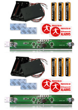 Dummy Alarm Box Twin Flashing LED KIT Inc Batteries 4 Yr Life 2 Pack RRP £37.99 