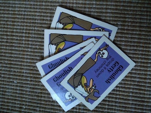 Haunted house board game - board,
