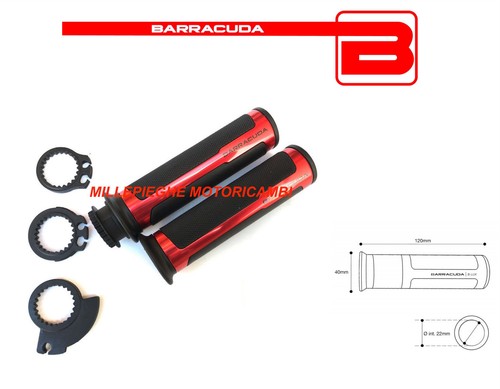 Barracuda knobs race red 120 - race,