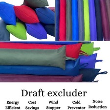 New Waterproof Fabric Draught Excluder Draft Insulator Wind Stopper Door Window