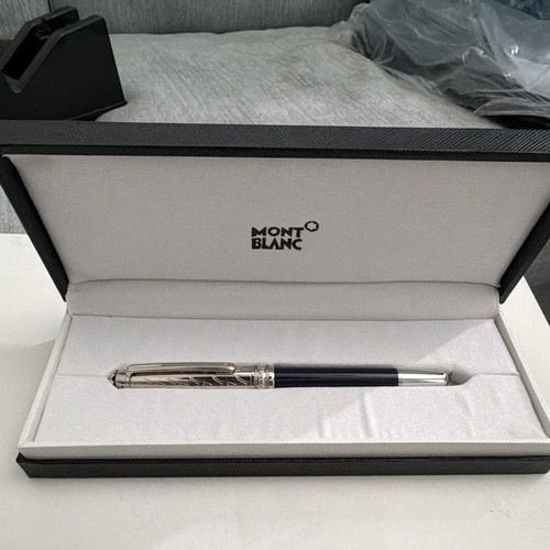 Montblanc fountain pen blue - fountain,