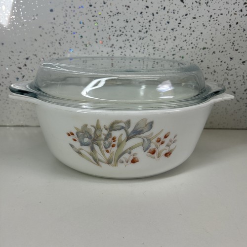 Vintage pyrex casserole - vintage,
