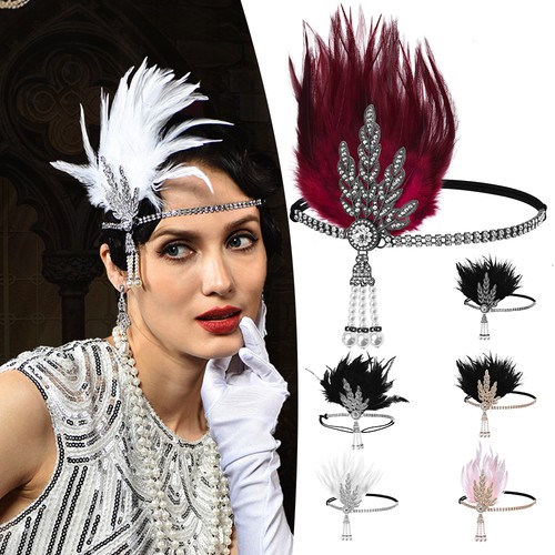1920 headband vintage bridal - headband,