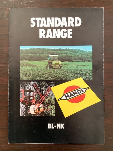 Hardi crop sprayer brochure - sprayer,