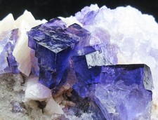 407g purple Fluorite cube&Dolomite crystal mineral,Xin'jiang,China！