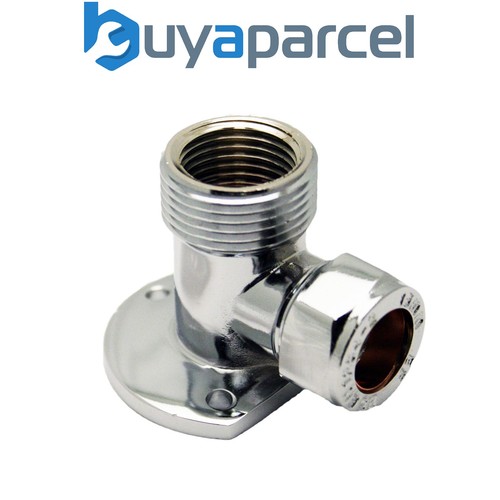 Chrome thermostatic wall - chrome, elbow