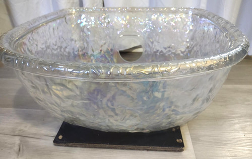 Tempered glass pedicure spa - tempered,
