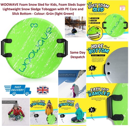 Foam snow sled - sled, for