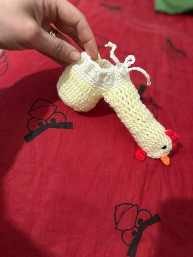 Novelty chicken willy warmer - chicken,