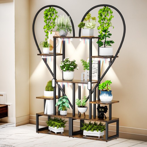 2pcs heart shape plant stand - 2pcs, heart-shape