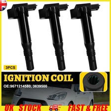 3Set Ignition Coil 3 Pin fits