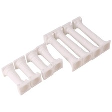 8Pcs/Set White Small+ Plastic