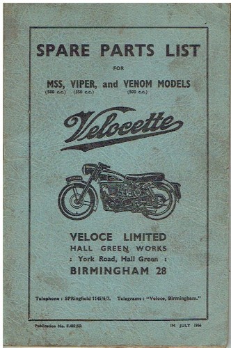 Velocette 350cc viper - velocette, 500cc