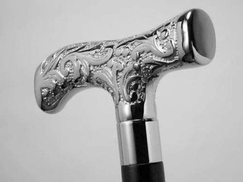 Solid silver derby head - solid,