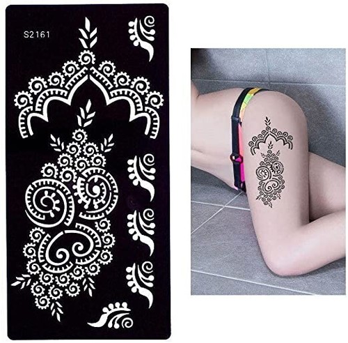 India henna stencils temporary - india,
