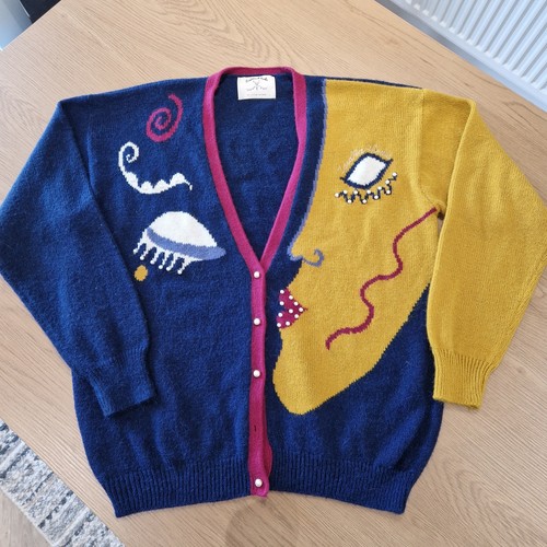 Vintage zandra rhodes cardigan - vintage,