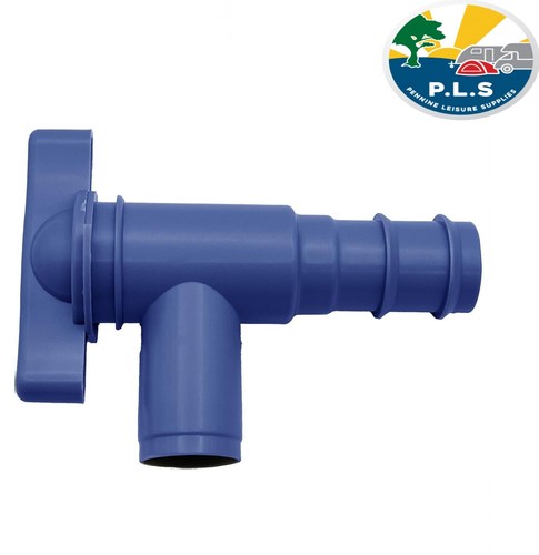 Blue 28mm fresh - water, drainage