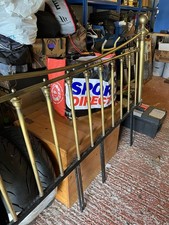 King Size Brass Head Board