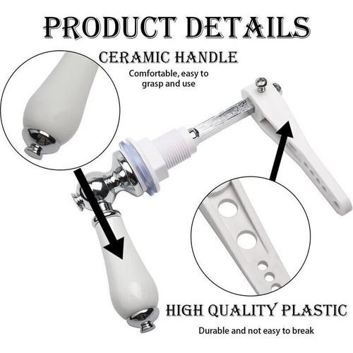 Toilet flush lever traditional - toilet,