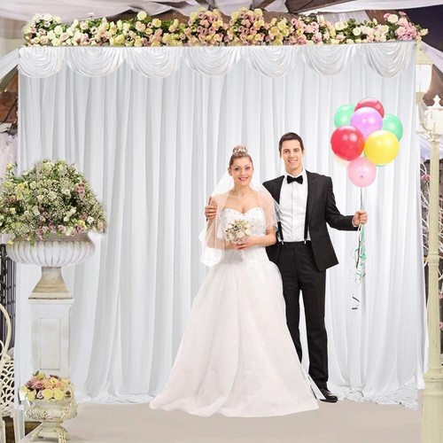 White stage wedding - 3m,