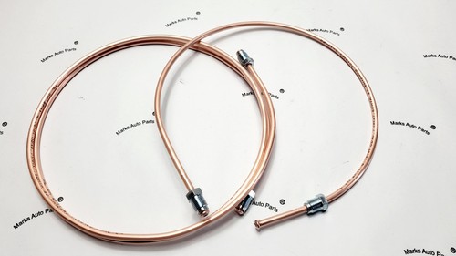 New front pair brake pipes - new,