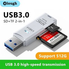 2 In 1 TF SD Card Reader USB