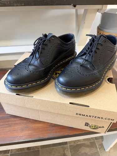 Martens 3989 wingtip black - martens,