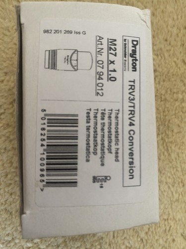 Drayton trv3 trv4 - trv3/trv4, conversion/