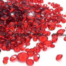 Dark Red Mixed Sizes Scatter