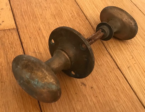 Vintage brass door - vintage,